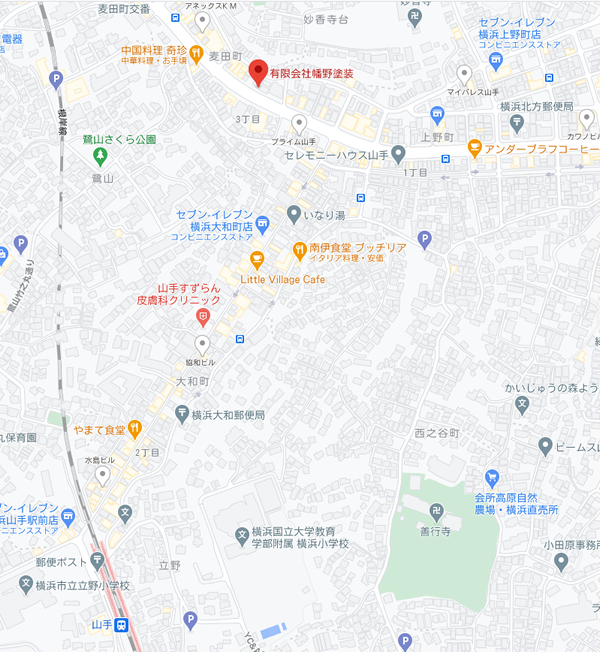 有限会社　幡野塗装　Google Map